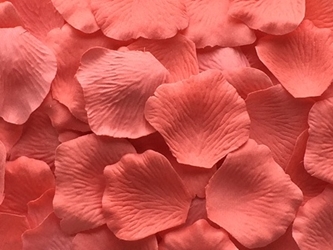 Sorbet silk rose petals, bag of 100 
