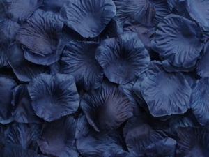 Navy Aisle Rose Petals, 500ct 
