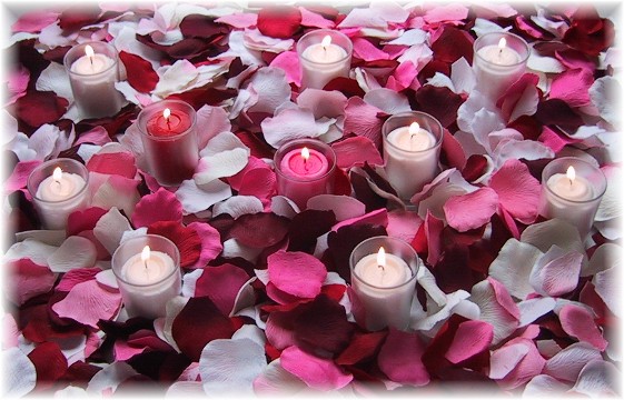 Romance package, 2000 Silk Petals, VALENTINE MIX 