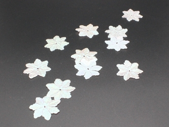 Snowflakes, Iridescent, 200ct 