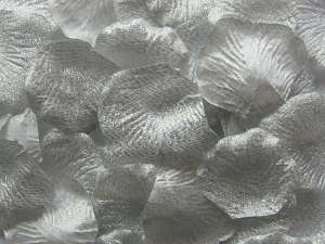 Sterling silk rose petals, bag of 100 